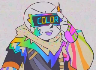 🌈 emoji FreshInk!Sans Telegram sticker 14 of 60