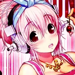 🌟 emoji —Super Sonico🍒 :: @uziemdqlzl Telegram sticker 16 of 50