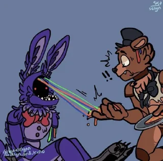 😨 emoji Мшк фредде Telegram sticker 14 of 19