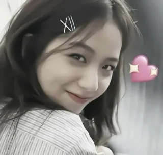❤ emoji jisoo from sushi stickers Telegram sticker 14 of 30