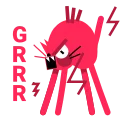 😡 emoji Little Catto Telegram sticker 15 of 25