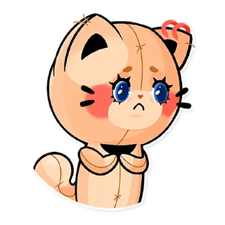 🥺 emoji Riko & Mia Telegram sticker 15 of 20