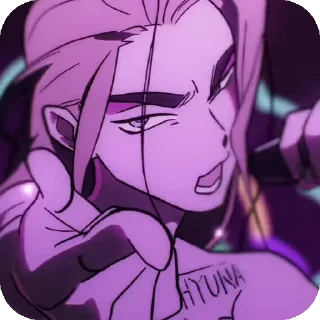 🎙 emoji 𓏲🎙ᬄᰱᯮཻུ༅➺ 𝐻𝑦𝑢𝑛𝑎 ➺ @Chetki_sled Telegram sticker 18 of 35