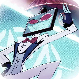 🌟 emoji БОЛЬШЕ ⇨ @CLOOBHUB ВОКС ОТЕЛЬ ХАЗБИН VOX HAZBIN ТГ Telegram sticker 6 of 55