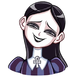 🦉 emoji Аннабель | @sovavrestickers Telegram sticker 17 of 48