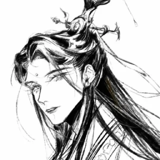 🍀 emoji Shen Qingqiu Telegram sticker 7 of 45