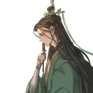 🍀 emoji Shen Qingqiu Telegram sticker 2 of 45