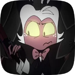 🌟 emoji БОЛЬШЕ ⇨ @CLOOBHUB МОКСИ АДСКИЙ БОСС HELLUVA BOSS Telegram sticker 5 of 38