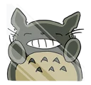 😁 emoji Tonari no Totoro Telegram sticker 19 of 40