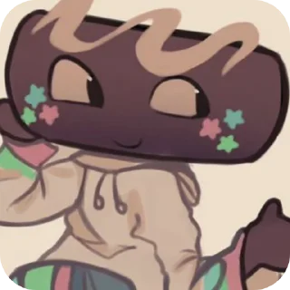 Sticker from Cosmo Dandy's world 1/Poilubsu @Tanok_Uzi