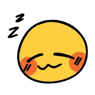 😴 emoji Emoji Telegram sticker 18 of 56