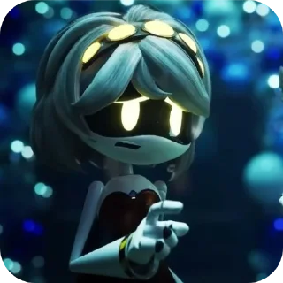 😟 emoji V sticker Telegram sticker 15 of 24