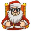 😎 emoji Nick Santini Telegram sticker 10 of 26