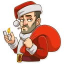😒 emoji Nick Santini Telegram sticker 9 of 26