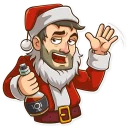 👋 emoji Nick Santini Telegram sticker 5 of 26