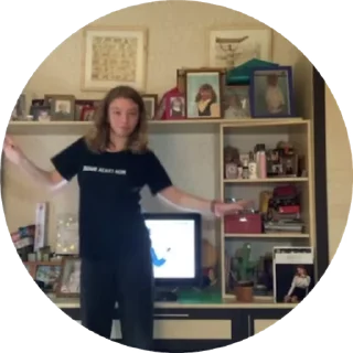💃 emoji нет слов, одни эмоции Telegram sticker 7 of 70