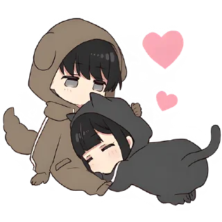 🤗 emoji Юрудура-тян (В2) @Nyasticks Telegram sticker 4 of 26