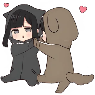 💃 emoji Юрудура-тян (В2) @Nyasticks Telegram sticker 23 of 26