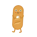 👏 emoji Питерская Булка Telegram sticker 16 of 22