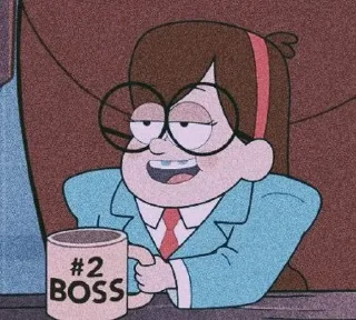 😎 emoji gravity falls Telegram sticker 5 of 17