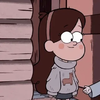 😐 emoji Gravity Falls @stickersb2b Telegram sticker 6 of 95