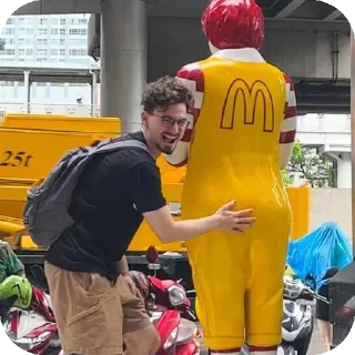👍 emoji Брайн типа Telegram sticker 18 of 19