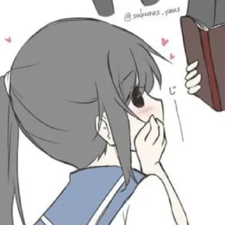 🔪 emoji Ayano Aishi〔 @pivAnSti 〕 Telegram sticker 15 of 120