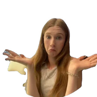 🤷‍♀️ emoji Что за… Telegram sticker 24 of 24