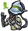 😖 emoji Overwatch Telegram sticker 8 of 25
