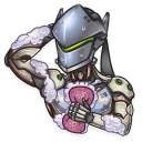 🛀 emoji Overwatch Telegram sticker 17 of 26