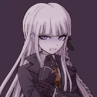 💜 emoji Keko Kirigiri Telegram sticker 10 of 25
