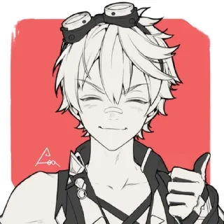 ☺️ emoji ˗ˏˋ беннет ˎˊ˗ Telegram sticker 14 of 28