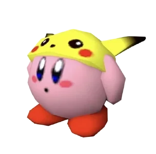 📸 emoji #. kirby [ @misakostickers ] Telegram sticker 8 of 25