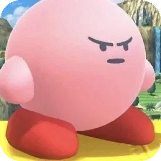 😡 emoji KIRBY LUSHA Telegram sticker 20 of 55