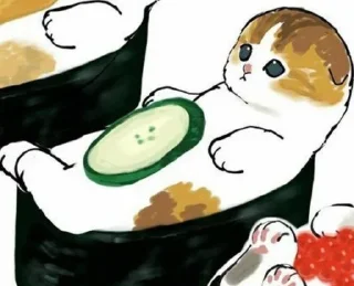 🍱 emoji cats avtor-@zhaleika Telegram sticker 14 of 15