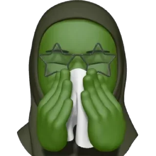 🌟 emoji зелена потужність🧟‍♀️ @russianst4ndup Telegram sticker 16 of 54