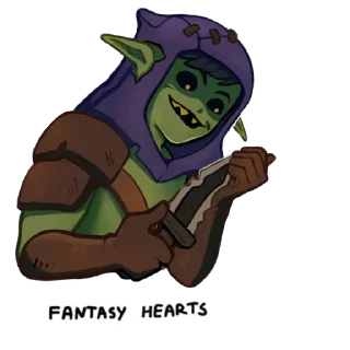 😜 emoji Игра @fantasy_hearts Telegram sticker 5 of 25