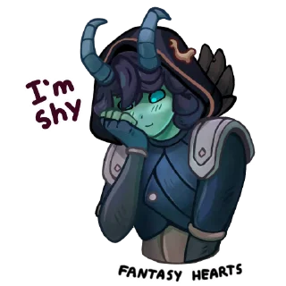😅 emoji Игра @fantasy_hearts Telegram sticker 9 of 25