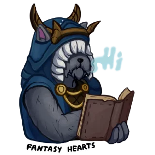 😉 emoji Игра @fantasy_hearts Telegram sticker 20 of 25
