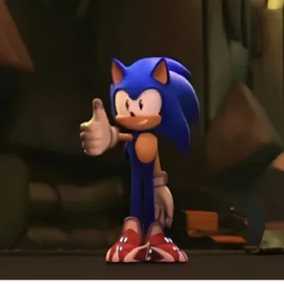 👍 emoji Sonic Telegram sticker 22 of 28