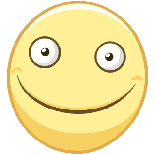 🙂 emoji Смайлы ВК Telegram sticker 1 of 32