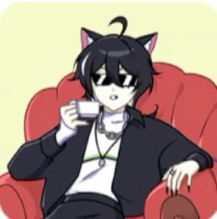 😎 emoji Рен с Вк Telegram sticker 18 of 48