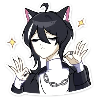 👌 emoji Рен(1, 2 часть) Telegram sticker 14 of 96