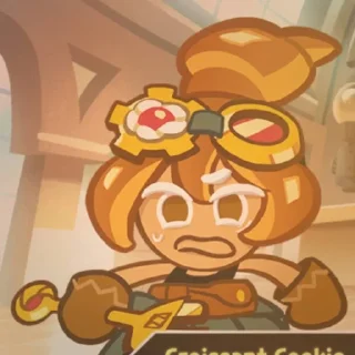 😧 emoji 𓆩𝑐𝑟𝑜𝑖𝑠𝑠𝑎𝑛𝑡 𝑐𝑜𝑜𝑘𝑖𝑒 . .🥐𓆪 - ᴄrᴏʙ Telegram sticker 7 of 40