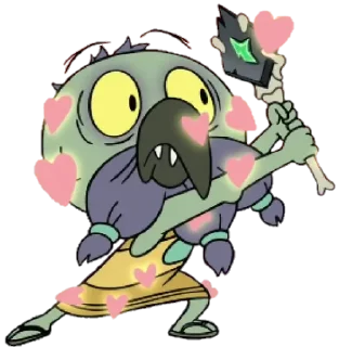 😯 emoji Ludo | Star vs the Forces of Evil Telegram sticker 10 of 57