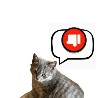 👎 emoji [CC] Cat Clan @ArchisCatClan Telegram sticker 9 of 10