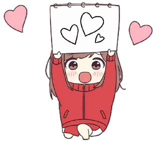 ❤️ emoji Jersey Chan Pt.3 @jp_stickers Telegram sticker 16 of 24