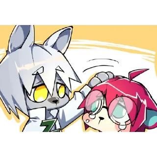🤍 emoji Фурри кафе Telegram sticker 6 of 31