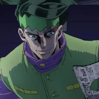✒️ emoji Rohan Kishibe Telegram sticker 23 of 119