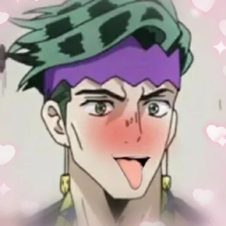 ✒️ emoji Rohan Kishibe Telegram sticker 17 of 119